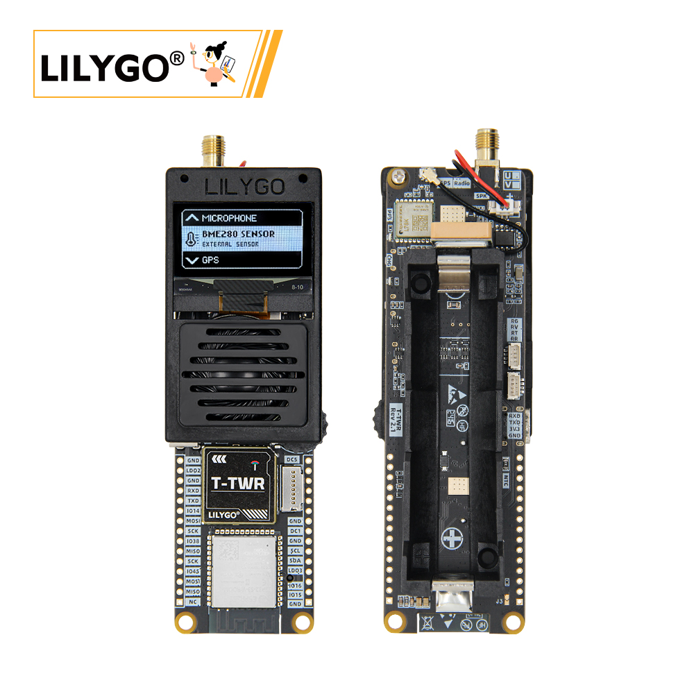 Esp32 Battery Holder Lipo - LILYGO® T-TWR REV2.1 ESP32-S3 Walkie-Talkie Development