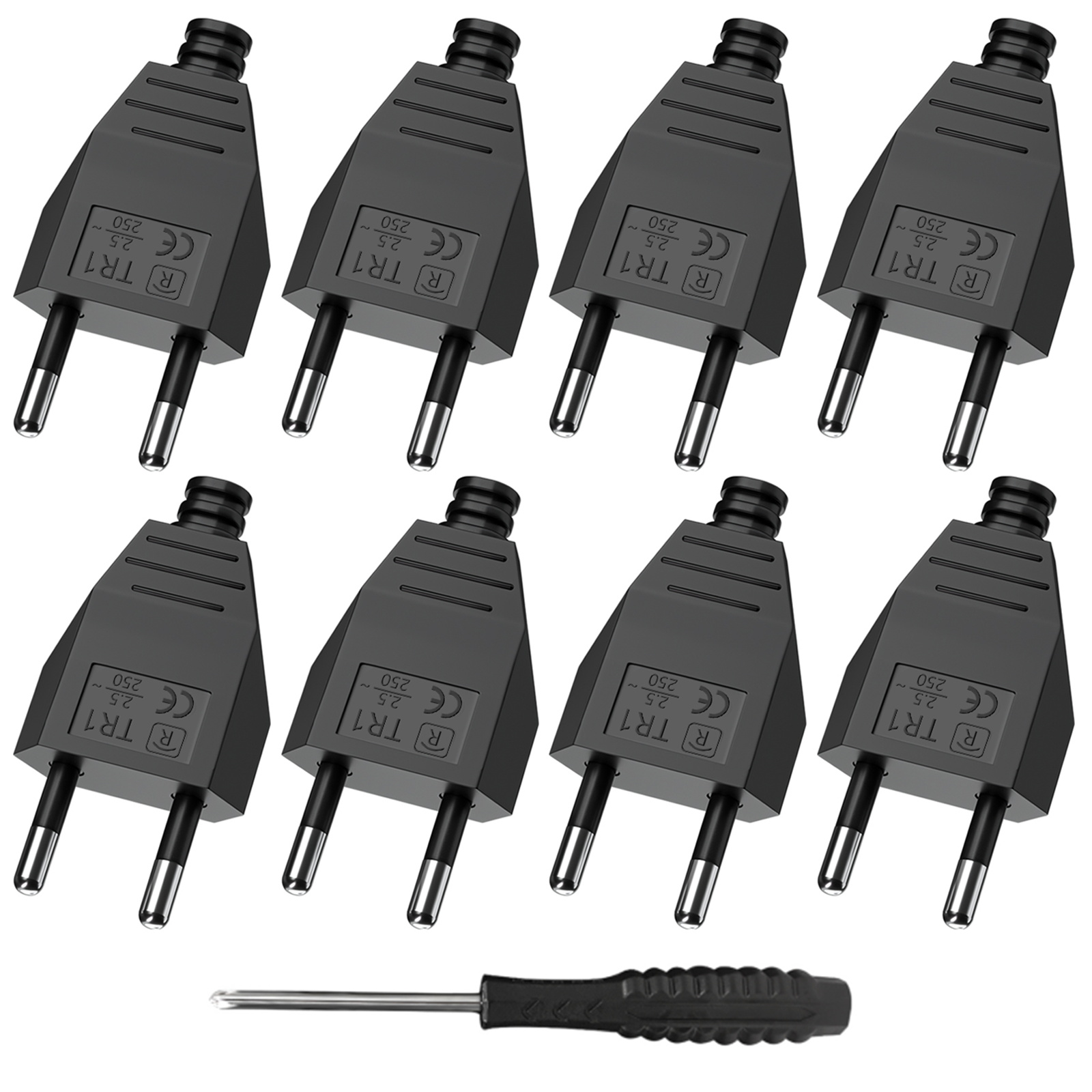 4/6/8pcs EU Plug Adapter Male  - đánh giá và giá Ipex Connector