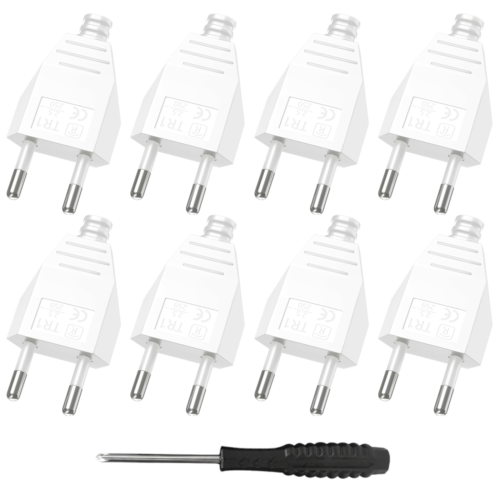 4/6/8pcs EU Plug Adapter Male  - đánh giá và giá Ipex Connector