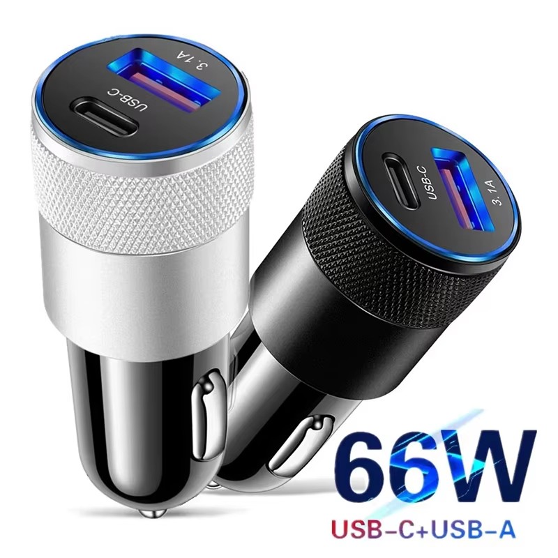 66W USB Car Charger Type C Fas - đánh giá và giá Usb C Cable